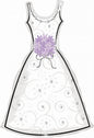 amscan International Super Shape Wedding Dress
