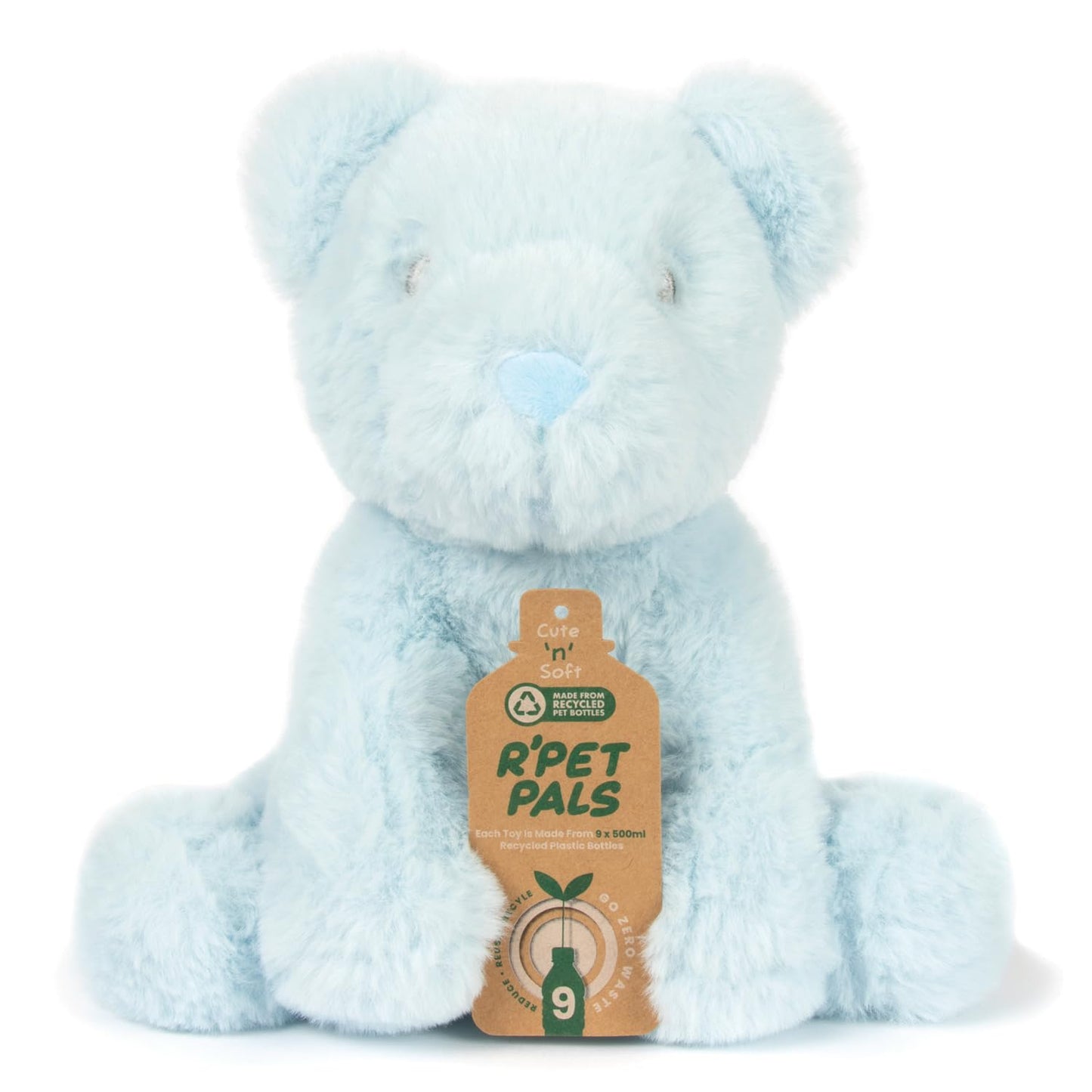Lesser & Pavey Rpet Pals Teddy For Kids | Made Up of Recycled Bottles | Stuffed Animal Soft Toys | Ideal For Birthday or Baby Gift