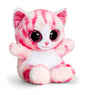 Keel Toys SF0442 15 cm Animotsu Pink Cat Plush Toy