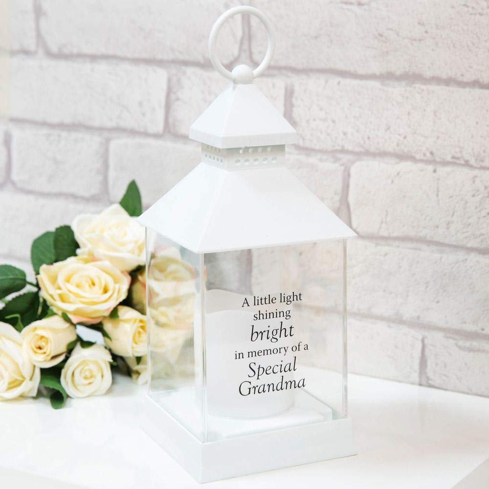 Thoughts of you GRAVESIDE MEMORIAL LANTERN - GRANDMA