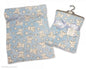 Baby Wrap/Blanket Teddy Unisex Logo T: 75 x 100 cm. – blue bw-112-967g