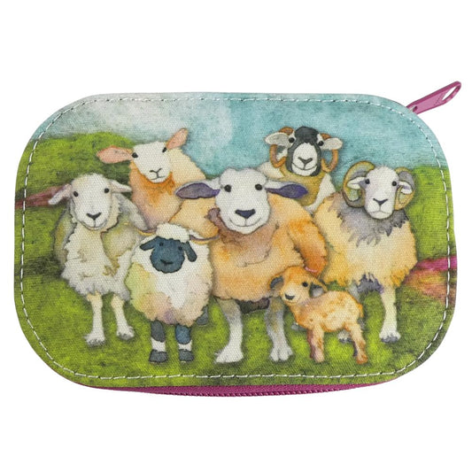 Emma Ball Felted Sheep Zipped Sewing Set Kit, Travel,Home Gift