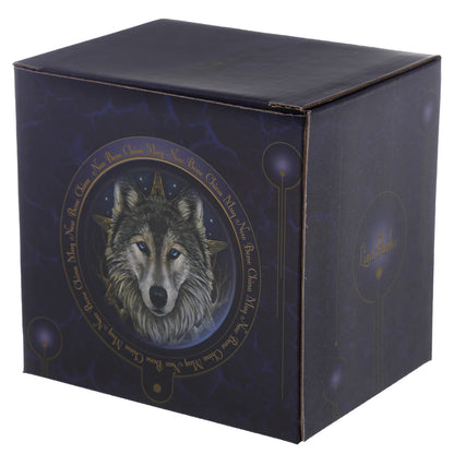 Puckator Lisa Parker Wolf Head Porcelain Mug - Funny Home Accessories - Cute Gifts for Girlfriend - Large Mugs for Men Women Hot Drinks - Cute Cups Presents - Secret Santa Gift - Cup Set