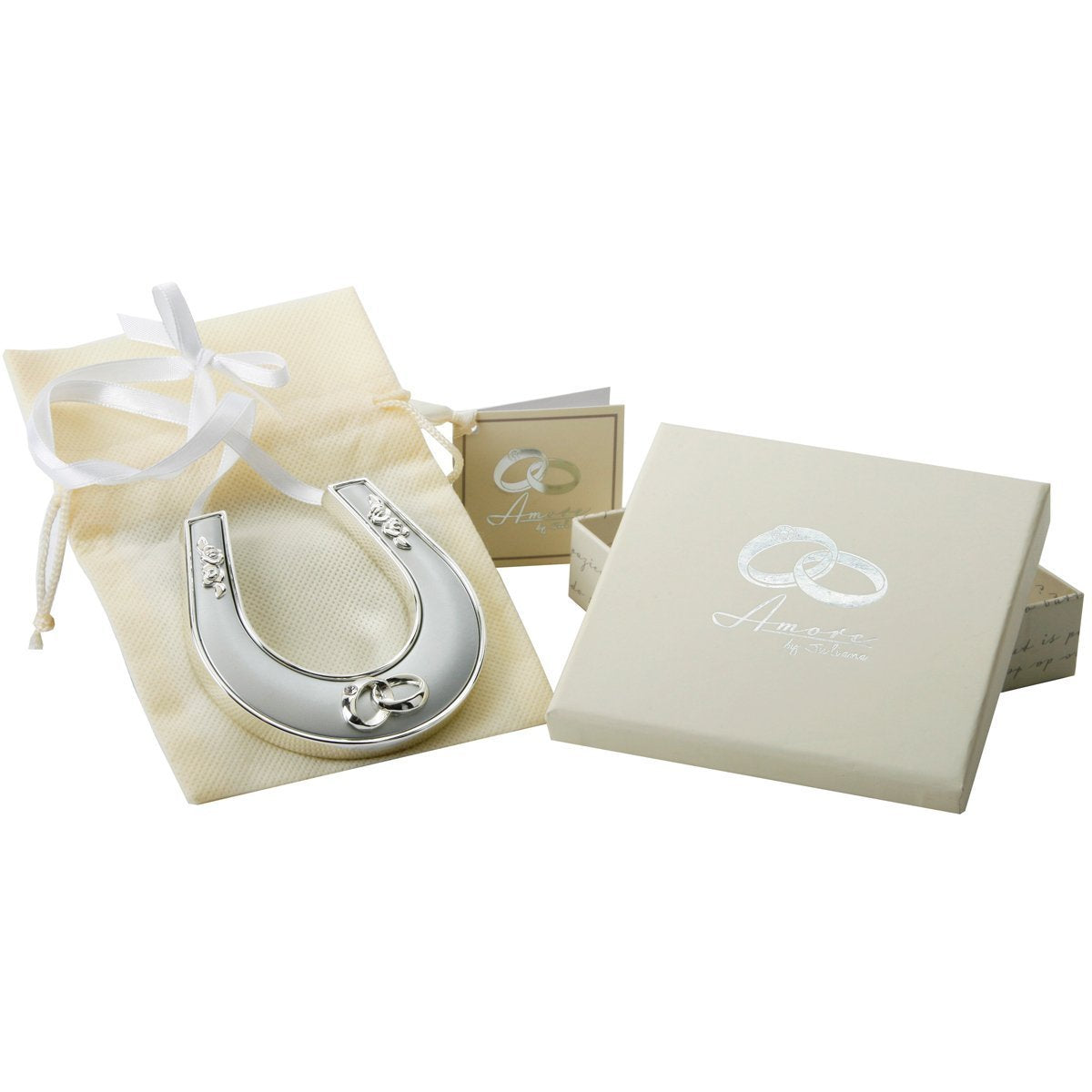 Amore Beautiful Lucky Horseshoe Keepsake Wedding Present Gift by Love
