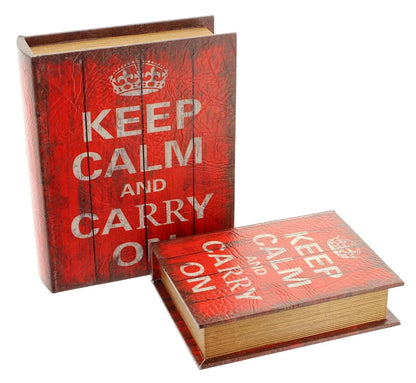 Box Set of 2 Keep Calm and Carry On