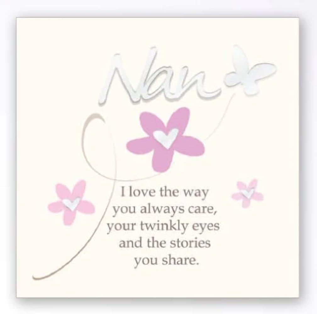 Nan - The Art of Arora Sentiment Wall Art Block