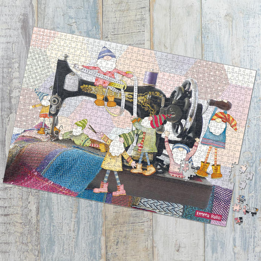 Emma Ball Sewing Gnomes 1000 Piece Boxed Jigsaw JIG39
