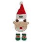 Nursery Time Baby Boys/Girls My First Christmas Rudolph The Reindeer Gift Set (Hat, Bib & Socks) (One Size) (Multicoloured)
