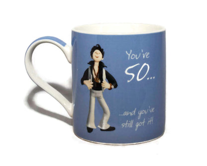 You're 50 And You've Still Got It! Male 40th Birthday Fine China Mug