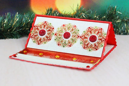 Tattered Lace Snowflake Doily, Metal, Silver, 9.8 x 11 x 0.02 cm