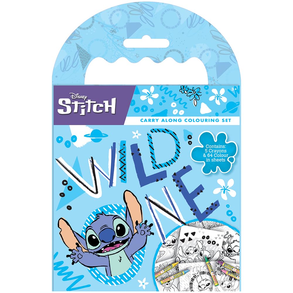 Design Group Creative Kids Craft Set Disney Stitch Carry Along