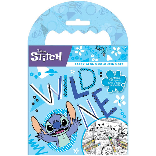 Design Group Creative Kids Craft Set Disney Stitch Carry Along