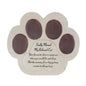 David Fischhoff Cat Paw 16x17cm Plaque, Cream