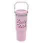 Lesser & Pavey Pink Drinking Glasses for Water & Cold Drinks