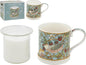 The Leonardo Collection Wm Morris Strawberry Thief Mug and Candle Set 350ml