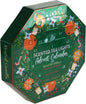 Pan Aroma Christmas Tea Light Candle Advent Calendar 24 Festive Countdown Scented Tea Light Candles,Green