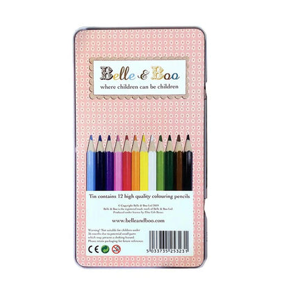 Belle & Boo Mermaid Colouring Pencil Tin