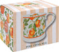 The Leonardo Collection Oranges & Lemons Jennifer Rose Stoneware Oranges & Lemons Mug 366ml for Hot & Cold Drinks | Durable Coffee Cups for Home & Office | Easy-to-Hold Coffee Mugs for Daily Use