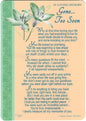 Grave/Graveside Memorial Card - In Loving Memory Gone... Too Soon