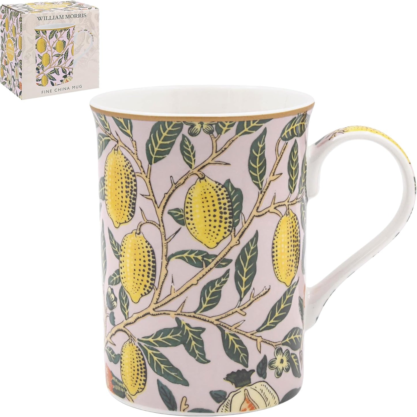 The Leonardo Collection Wm. Morris Assortments Fine China Fruits Mug 300ml