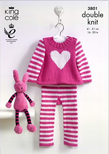 Comfort DK Leggings and Tunic Pattern 3801 16" - 20" (41-51 cm)