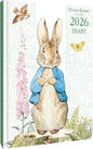 Peter Rabbit 2026 A5 Weekly View Diary | Hardback Organiser with Beatrix Potter Artwork | Planner for Appointments, Notes & Scheduling