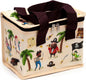 Cool Bag Lunch Bag Jolly Rogers Pirate - Made from Recycled Plastic Bottle - Insulated Lunch Bag for Women Men Children - Lunch Box Bag for Work & School - Beach Picnic Accessories