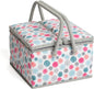 Hobby Gift MRLTLE/192 Scattered Buttons Large Twin Lid Sewing Box