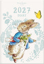Peter Rabbit 2027 A5 Weekly View Diary | Hardback Organiser with Beatrix Potter Artwork | Planner for Appointments, Notes & Scheduling
