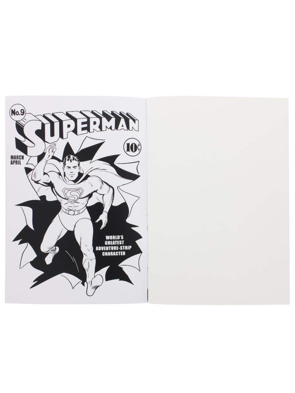 Superman Comic Style Paperback Notebook