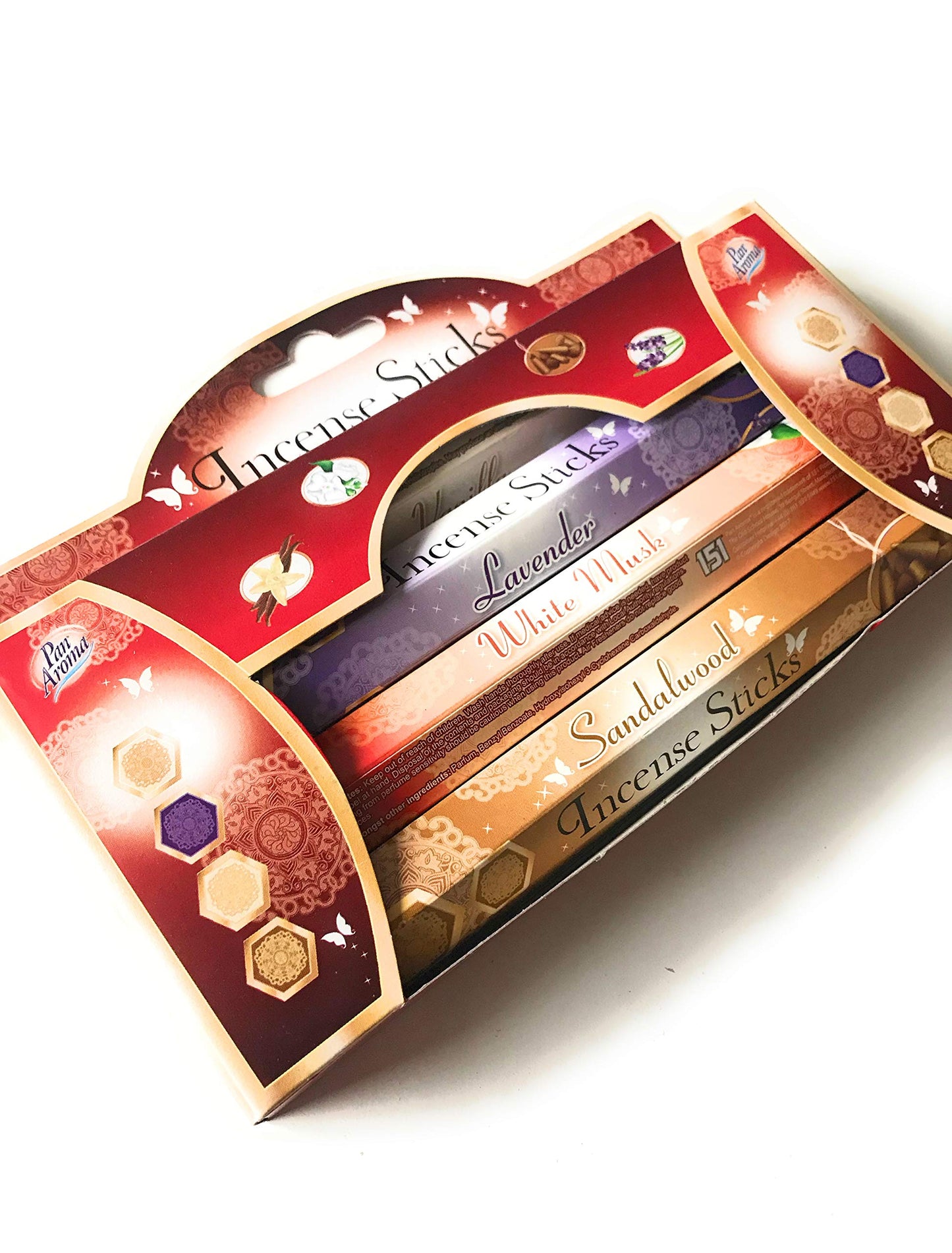 Pan Aroma 4Pk Gift Pack Incense Sticks,PAN0079A