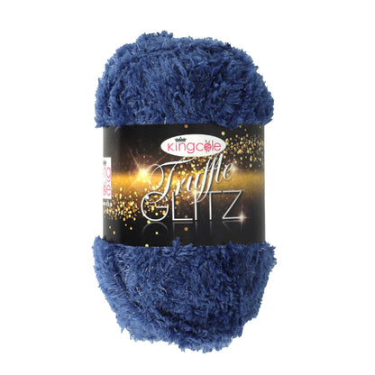 King Cole Truffle Glitz Yarn Super Soft Faux Fur Effect Stylish Fashion Wool 100g Ball