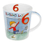 Rachel Ellen Design 6th Birthday Boys Mug