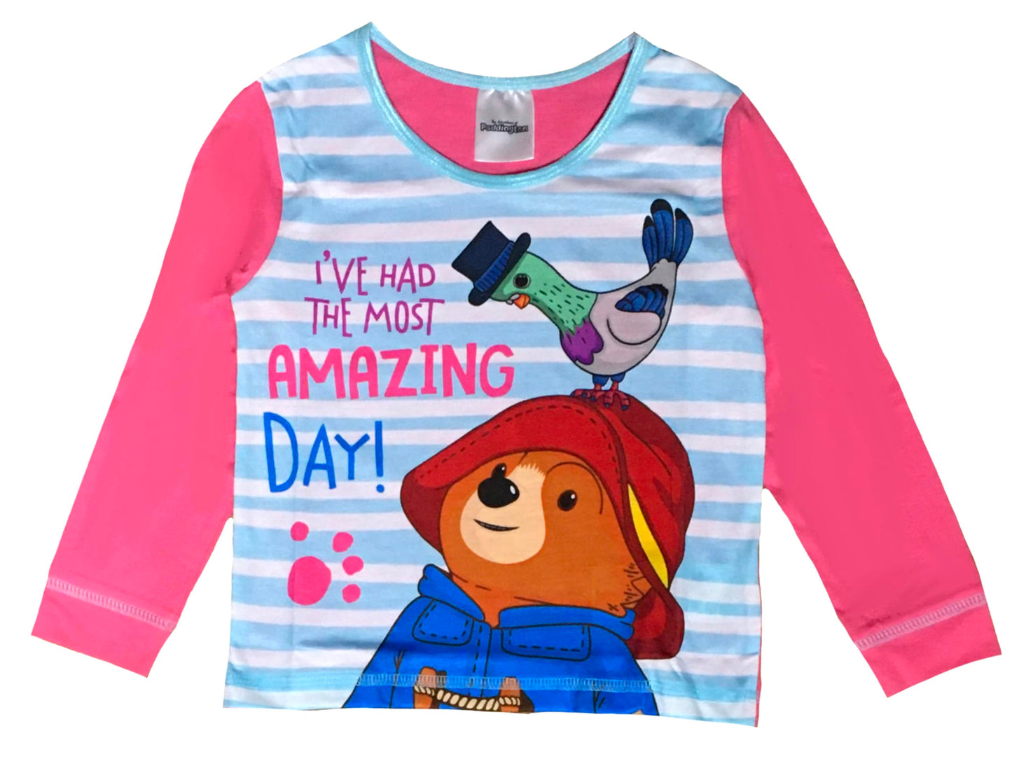 Paddington Bear Girls Pyjamas, Multicoloured, Age 18 Months - 5 Years