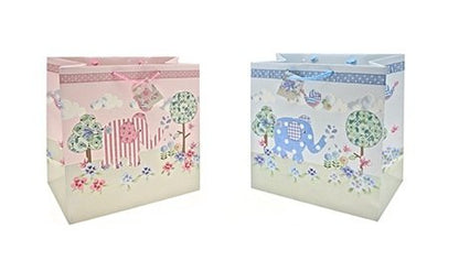 Cavania Elephant Baby Cup and Gift Bag for Girl NEW