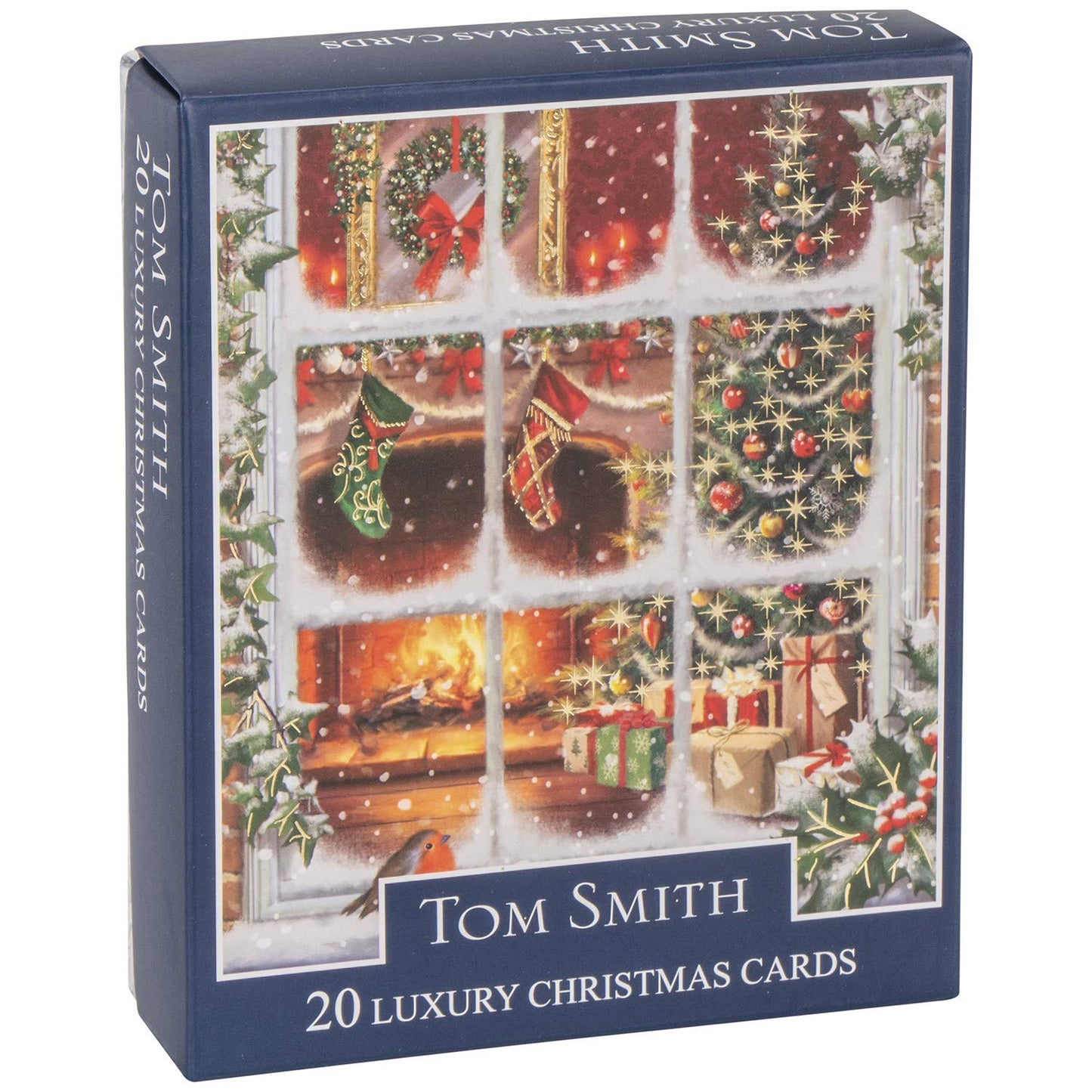 TOM SMITH Cards 20 Indoor Christmas Scene