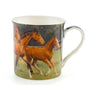 Horse Bone China Mug - 4 Designs to Choose from (3 Horses)