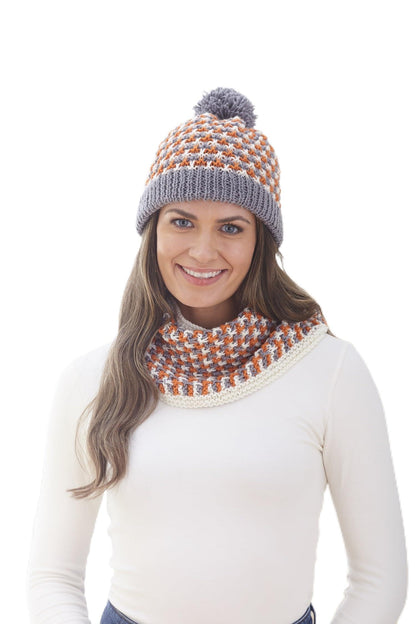 King Cole Ladies Double Knit Easy Knitting Pattern Womens Scarf Cowl & Hat (6267)