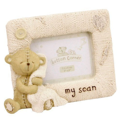Button Corner Gift Baby Scan Photo Frame CG709