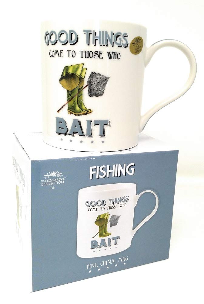 lesser and pavey Ceramic Mug | Fishing | 1 Piece - 10 oz