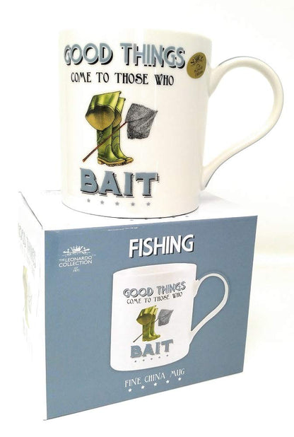lesser and pavey Ceramic Mug | Fishing | 1 Piece - 10 oz