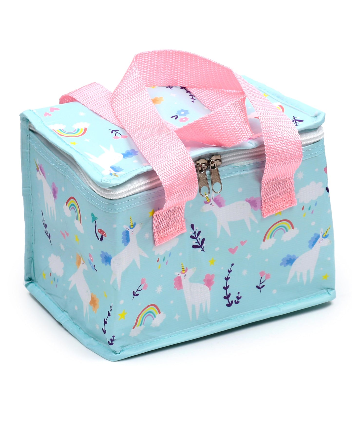 Puckator RPET Cool Bag Lunch Bag Unicorn Magic Themed - Made from Recycled Plastic Bottle - Insulated Lunch Bag for Women Men Children - Lunch Box Bag for Work & School - Beach Picnic Accessories