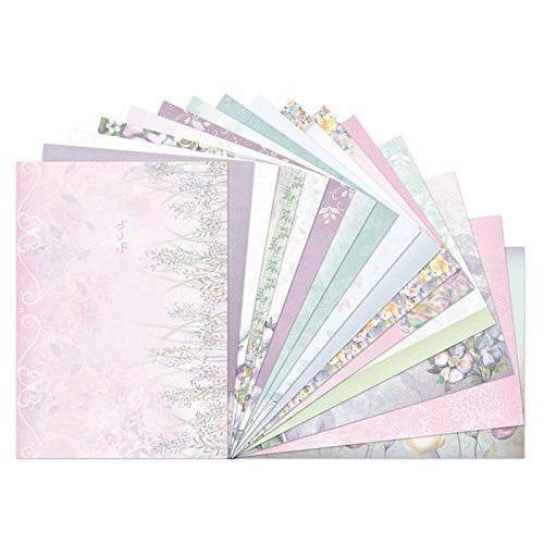 Hunkydory Crafts A Touch of Shi mmer Pearlescent A4 Inserts for Cards 1, Acrylic, Multicolour, 21.08x29.46x0.3 cm
