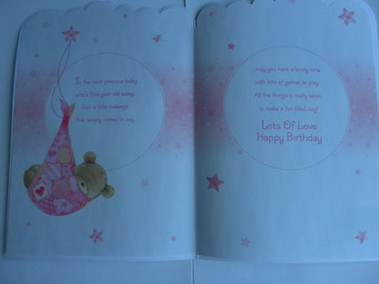 Oli Bear A Special Granddaughter on your 1st Birthday - at Alexander's