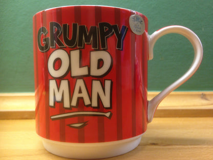 Grumpy Old Man & Miserable Old Womam Set of 2 mugsC211