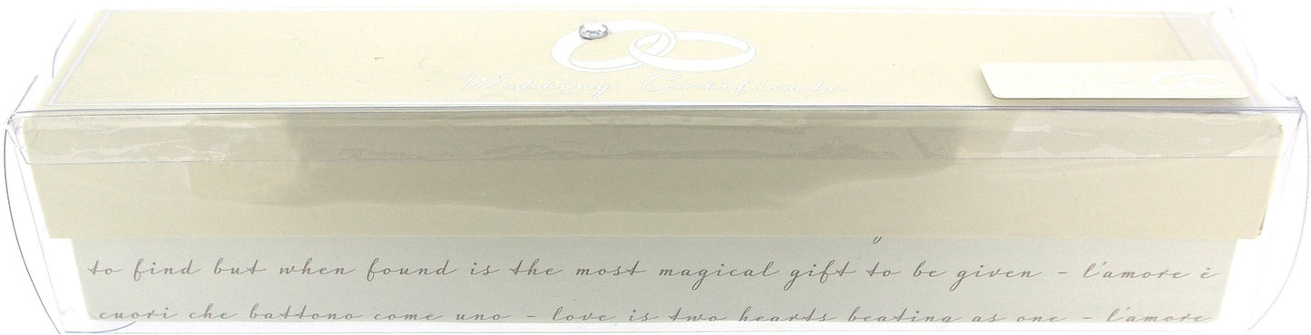 Amore' Wedding Certificate Holder By Juliana