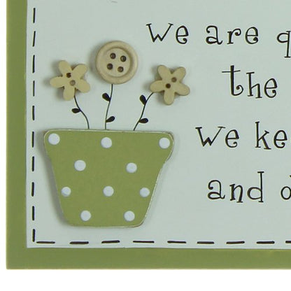 ukgiftstoreonline Gardeners Gift - Garden Rules Wall Plaque