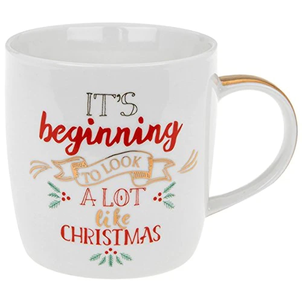 Lesser & Pavey Beginning To Look A Lot Like Christmas Mug