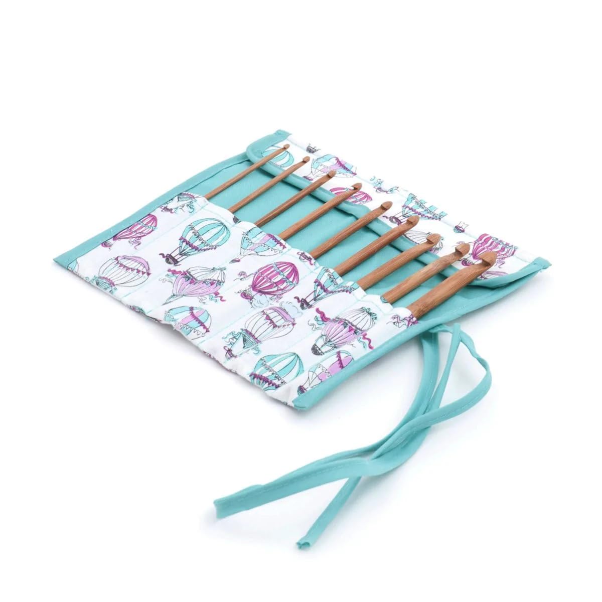 Crochet Hook Roll Case - Filled - C'est La Vie | Hobby Gift MR4703FÄ | 18x18½x1 cm