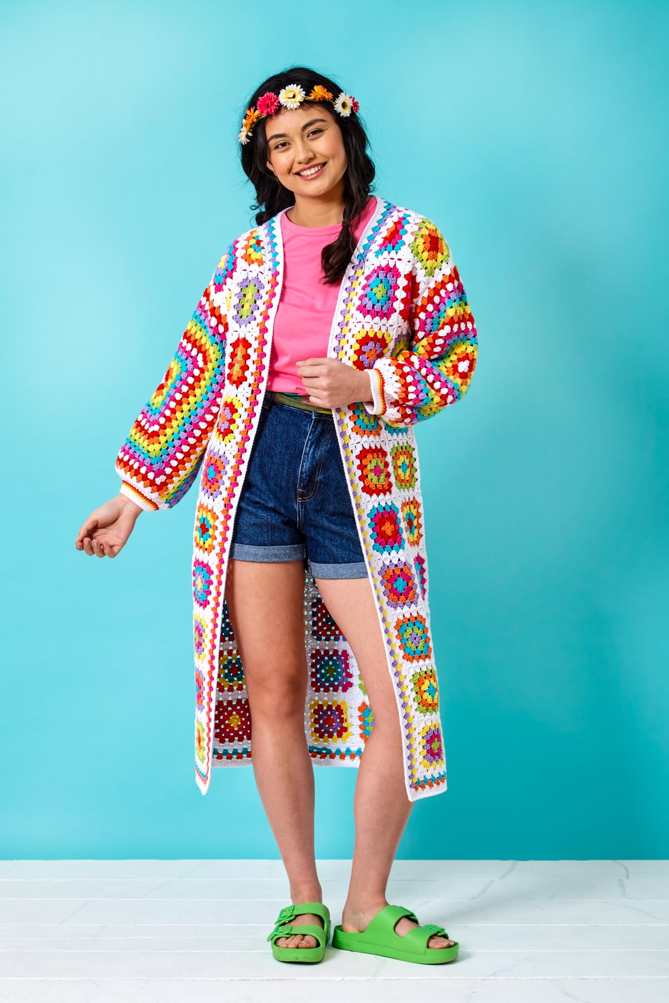 King Cole Pattern Book - Festival Crochet Book 1